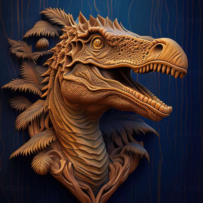 3D модель Пхувіангозавр (STL)